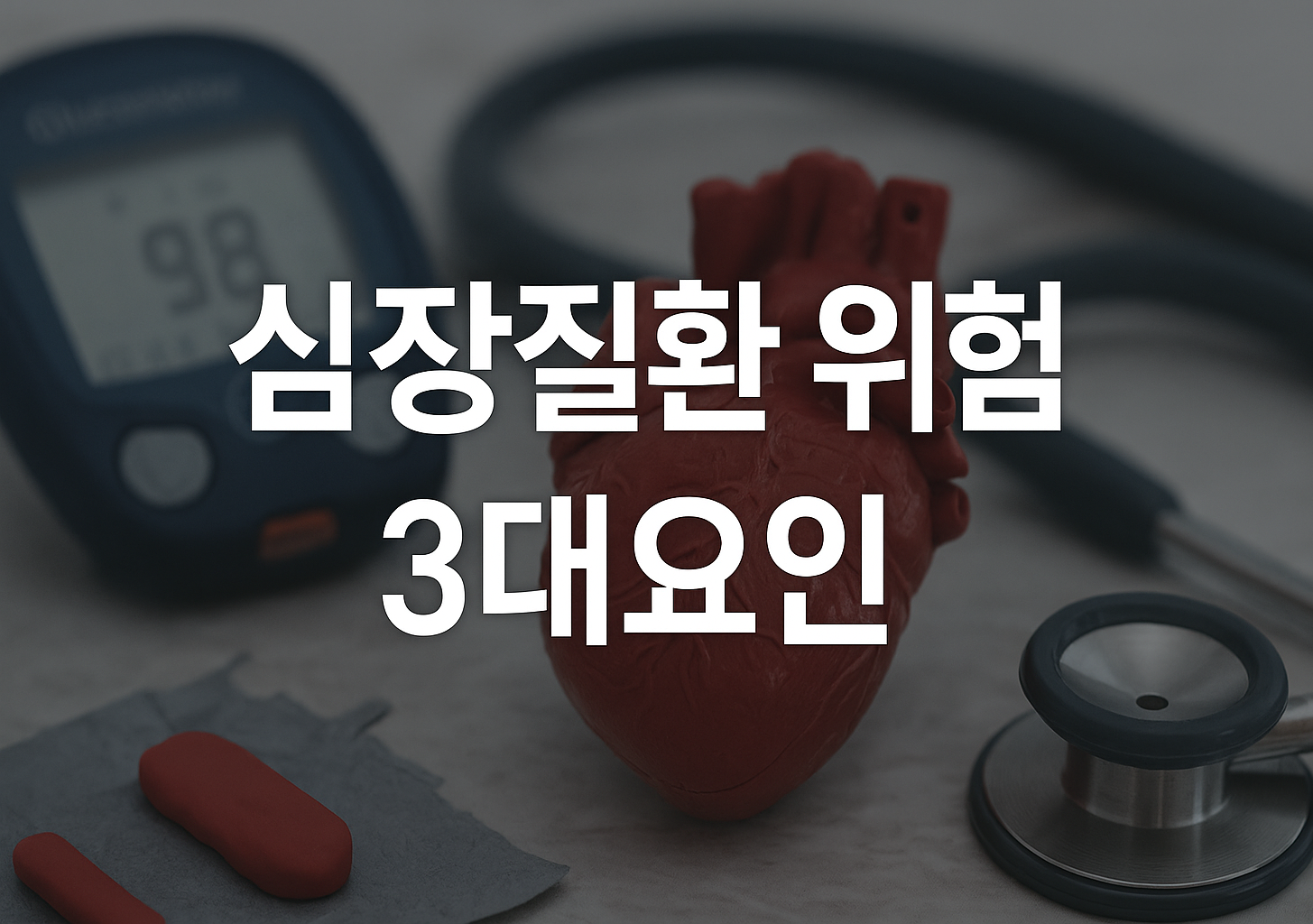 심장질환 위험요인 3가지 핵심요약