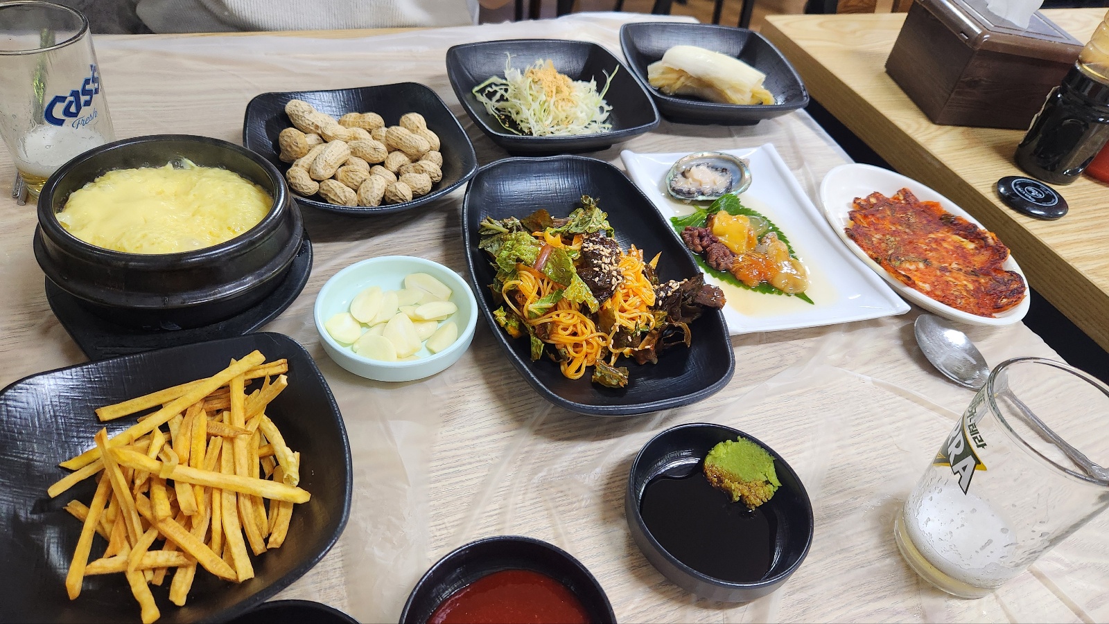 주문시 함께 나온 밑반찬