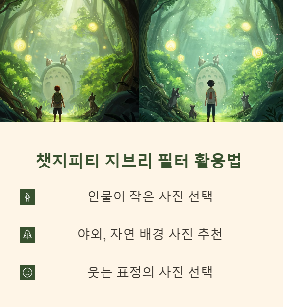 챗지피티 지브리 필터 프롬프트 사용방법