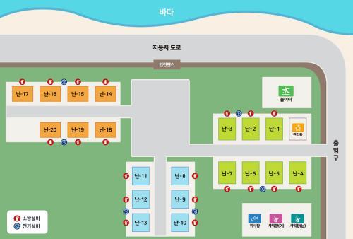 당진-난지도국민여가캠핑장-배치도