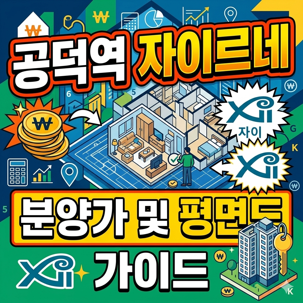 공덕역 자이르네 분양가