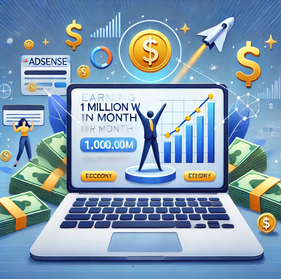 애드센스로 월 100만 원 버는
