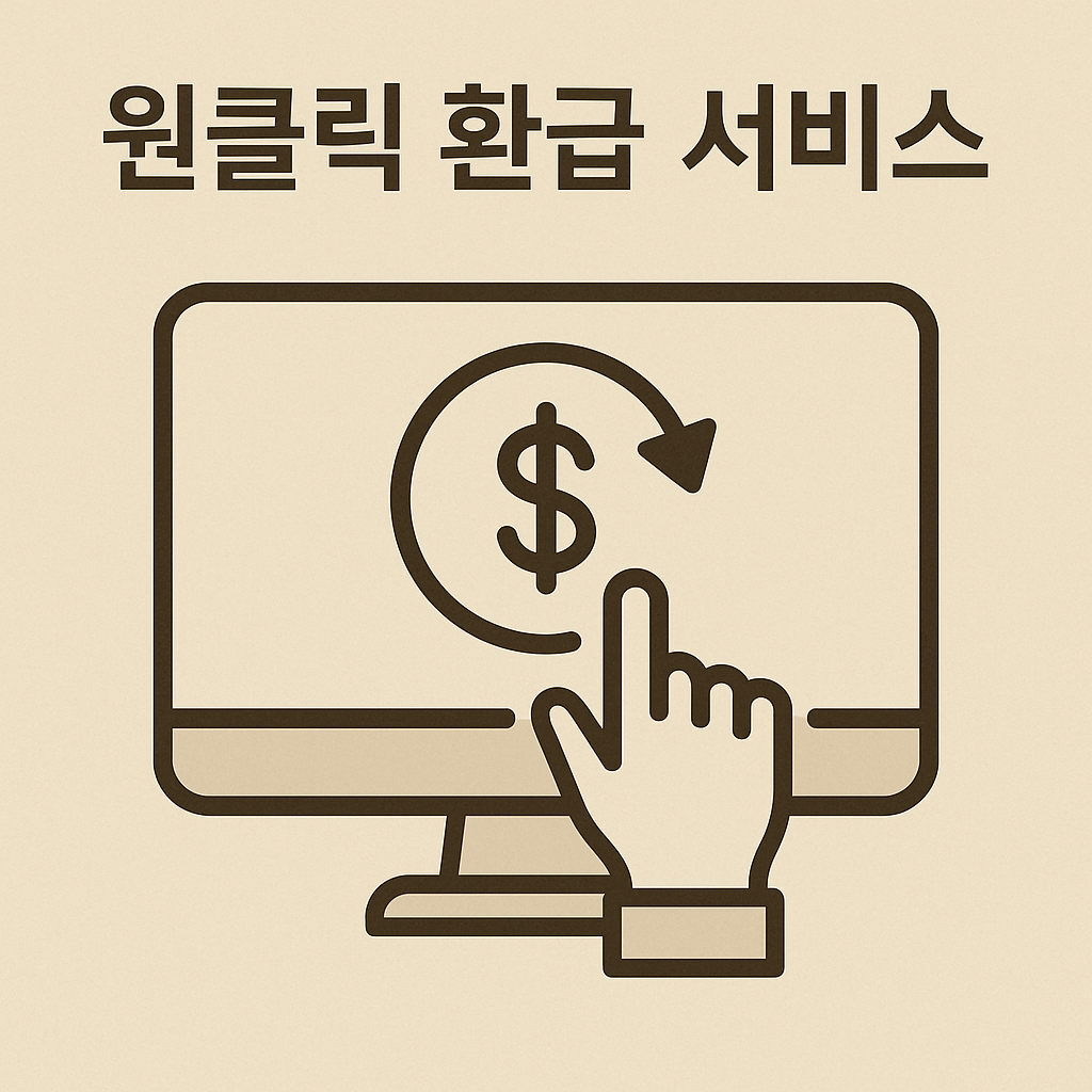 '원클릭 환급 서비스'
