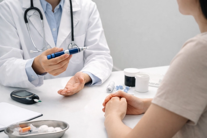 인슐린 주사 놓는 법