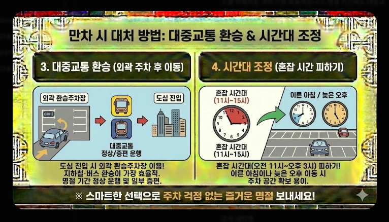 [귀성길] 주요 거점 무료주차장(2026년, 설 연휴, 서울시)(+ 환승주차장)