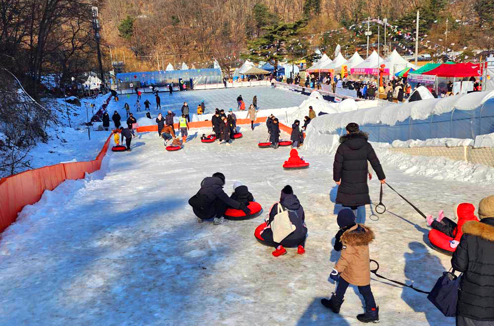 포천백운 호수 동장군 축제