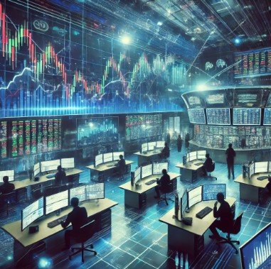 주식시장 관련 이미지