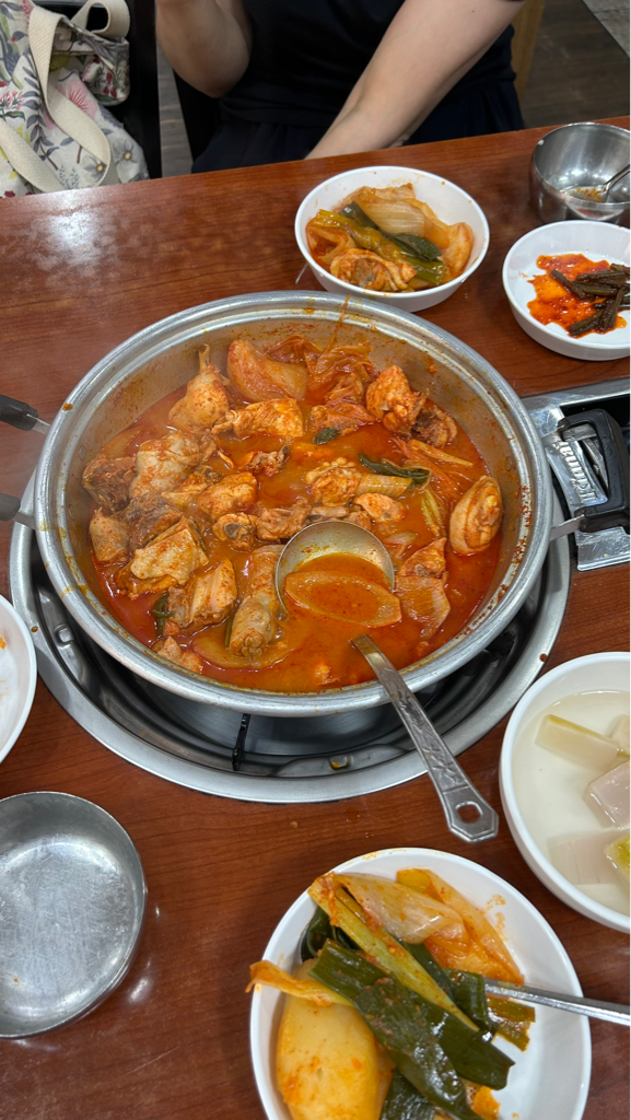 한영식당 음식