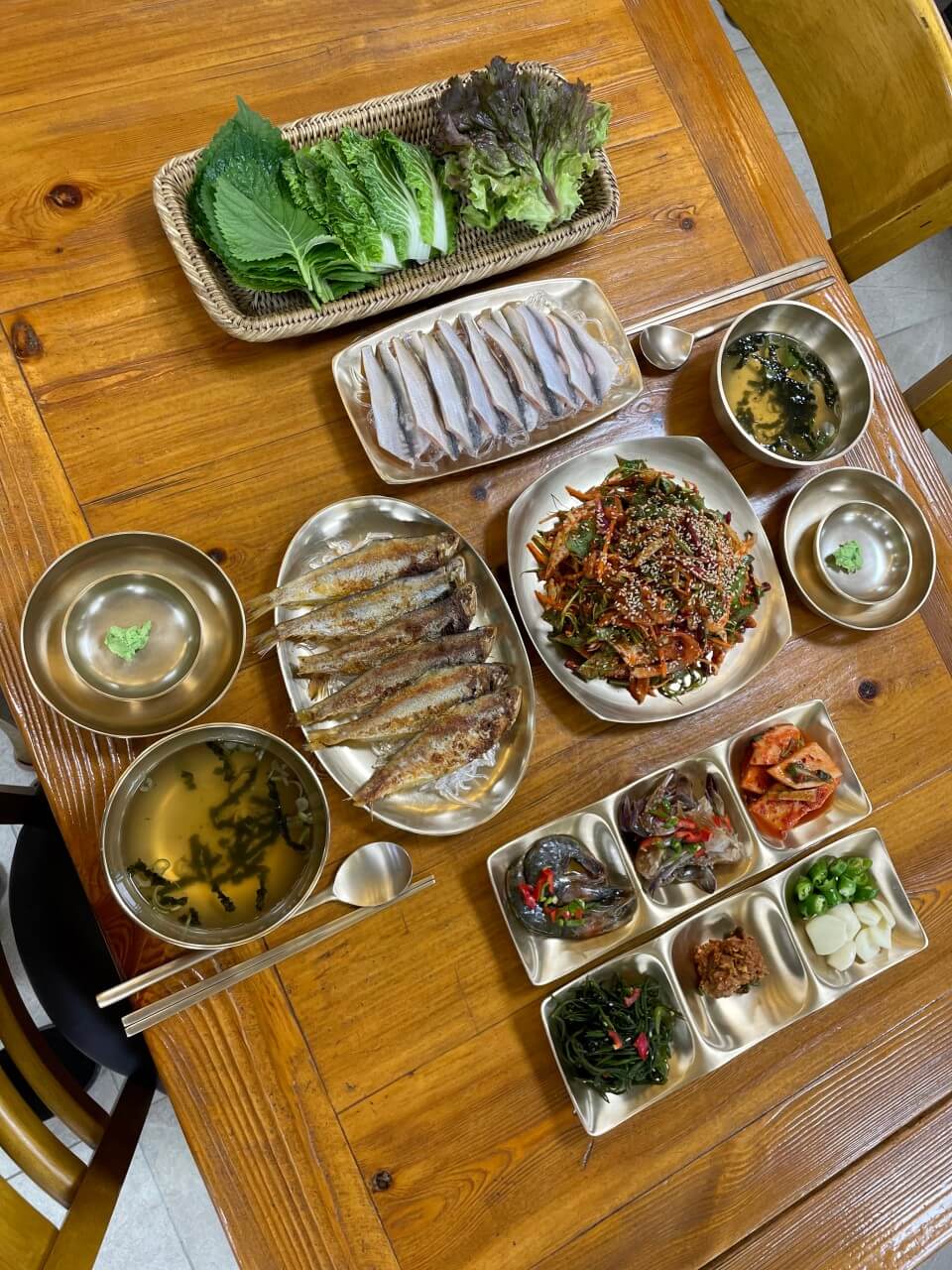 생방송투데이 3793회 외국인의 밥상 강화도 밴댕이 모둠 한 상 강화풍물시장 밴댕이 가득한집 놋그릇집