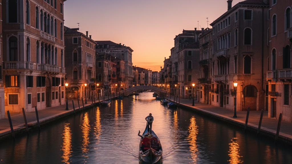 이탈리아 베네치아 운하와 곤돌라가 만드는 인스타 감성 인생샷