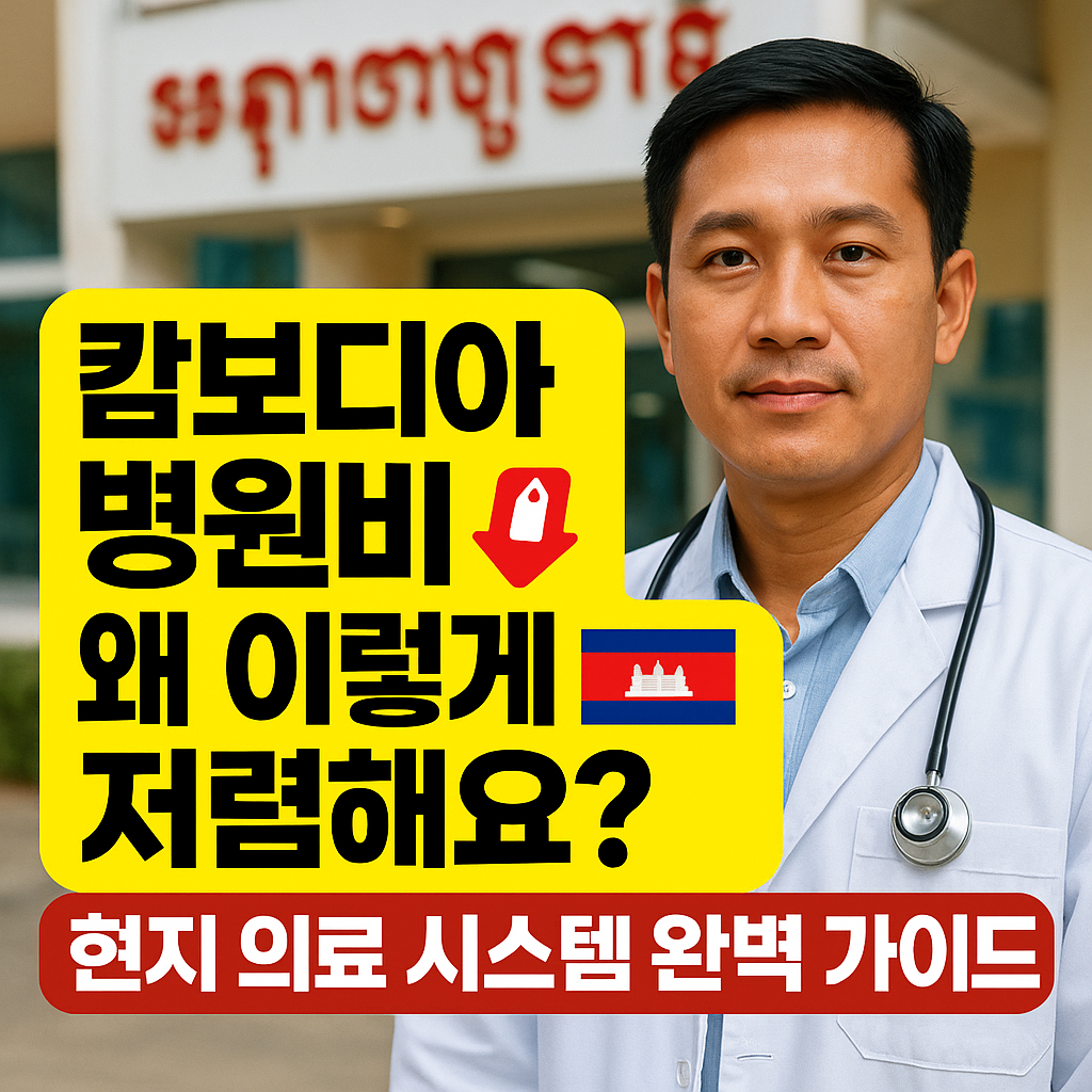 캄보디아 병원비 왜 이렇게 저렴해요 현지 의료 시스템 완벽 가이드
