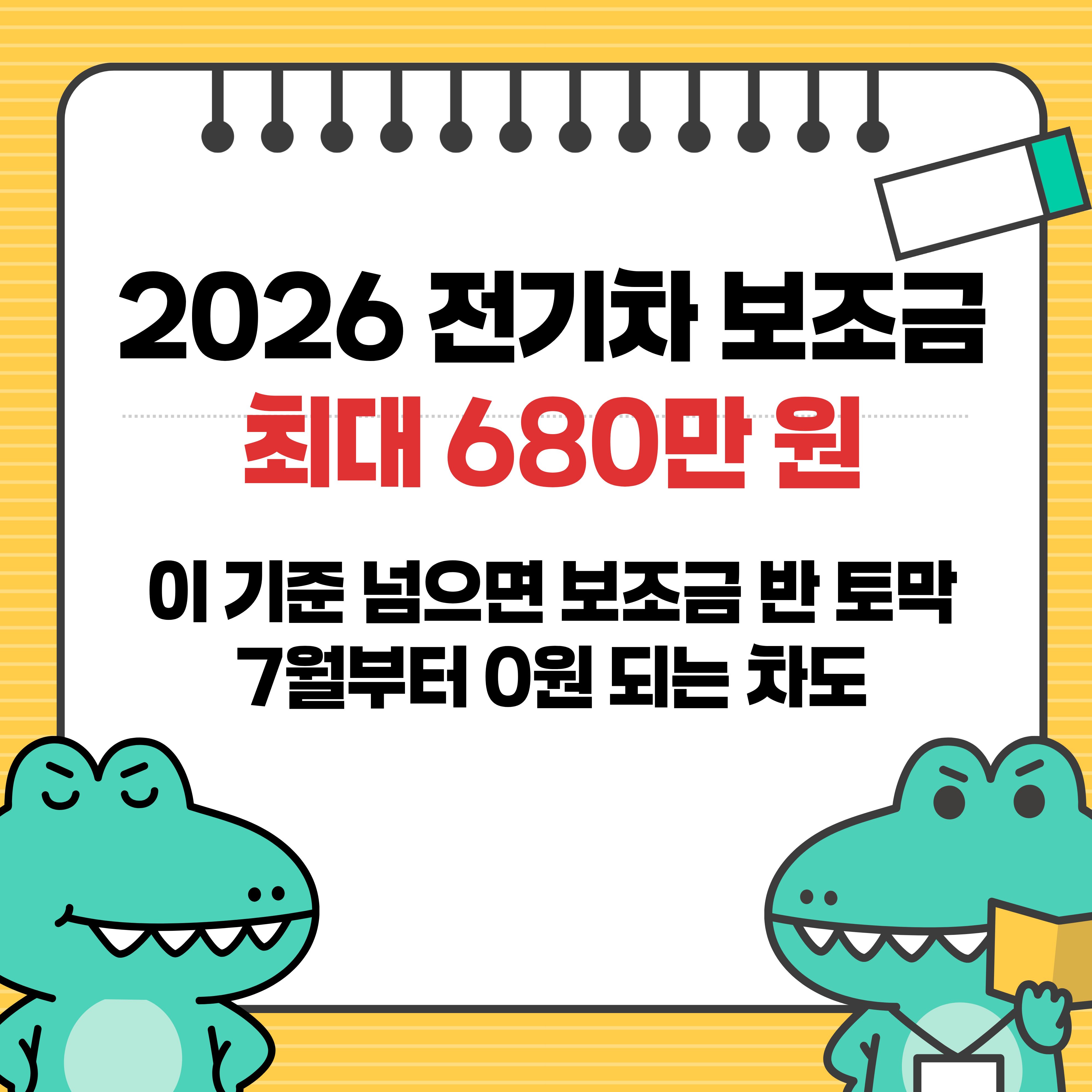 2026 전기차 보조금 신청방법 조회