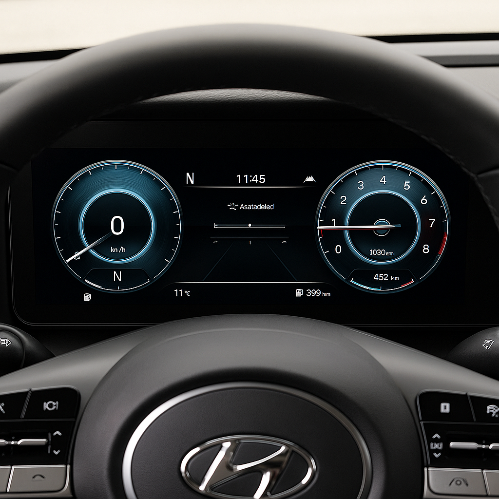 아반떼 신형 계기판 특징과 실사용 후기