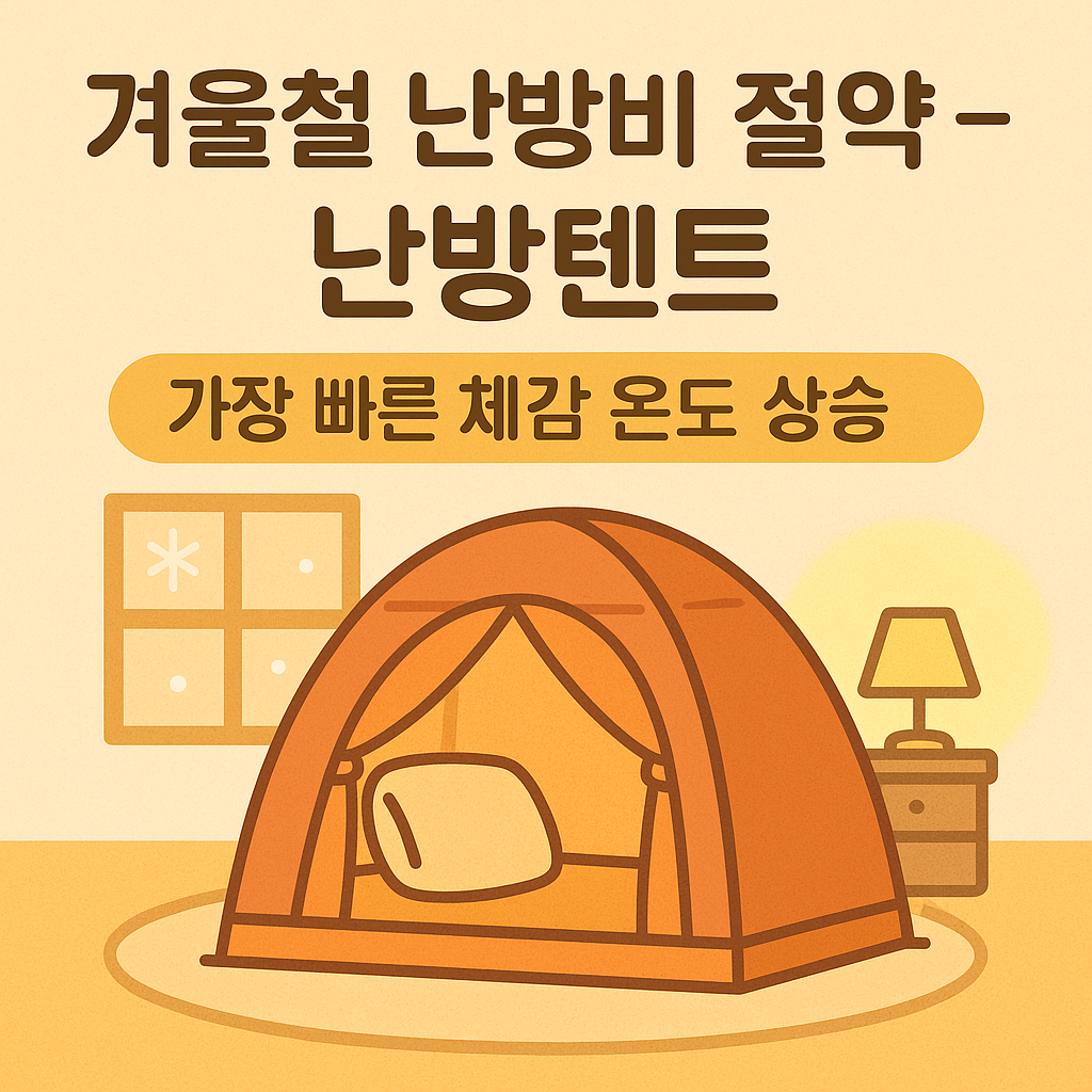 난방비 절약 방법, 어디서 열이 새어나갈까?