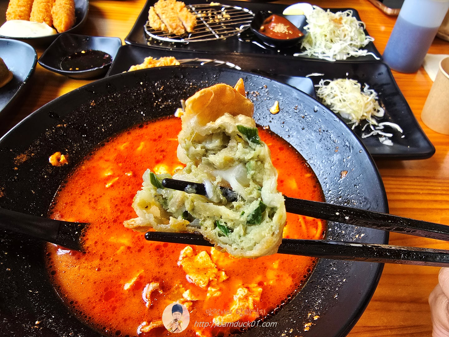 군만두, 대게튀김