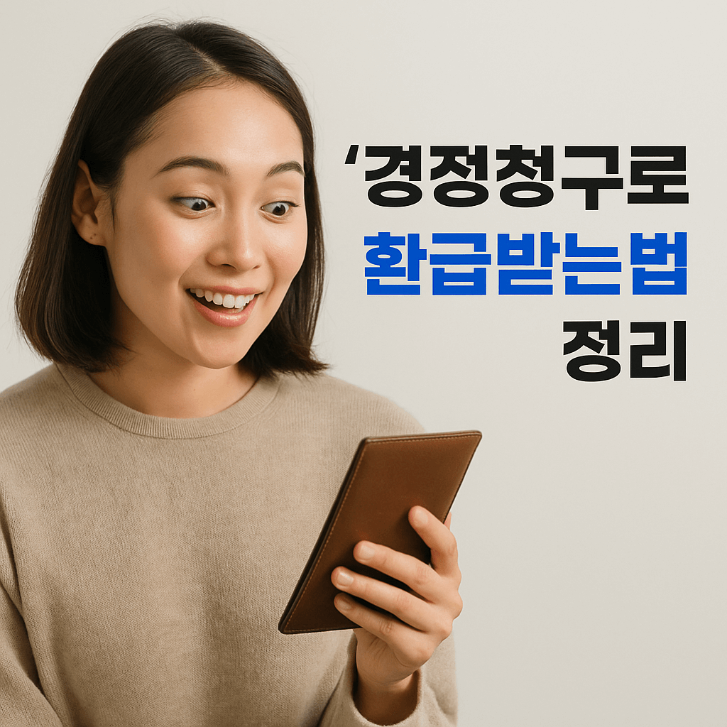 국세청 경정청구로 환급받는 법 정리-썸네일