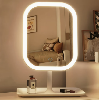 충전식 LED 메이크업 거울