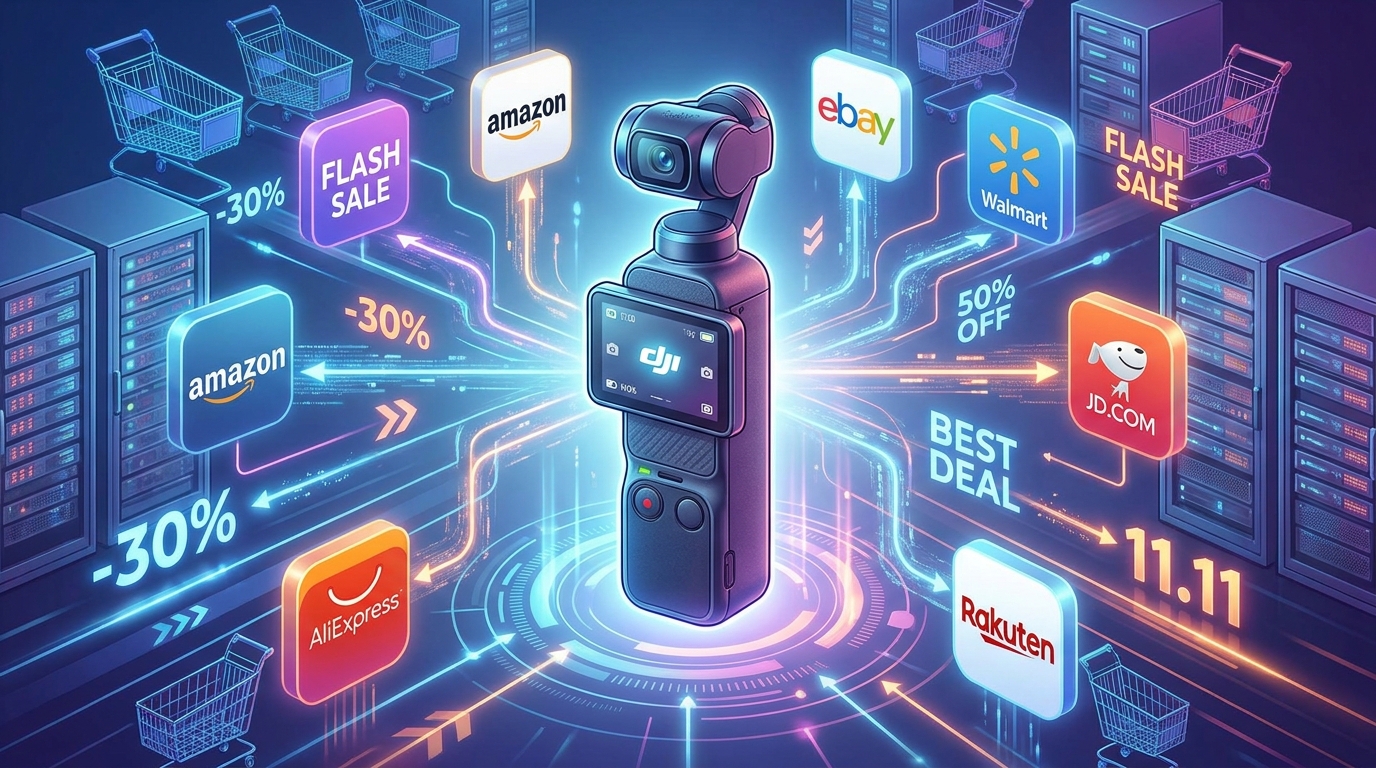 주요 온라인 쇼핑몰별 오즈모포켓 4 가격 및 포인트 적립 혜택 비교