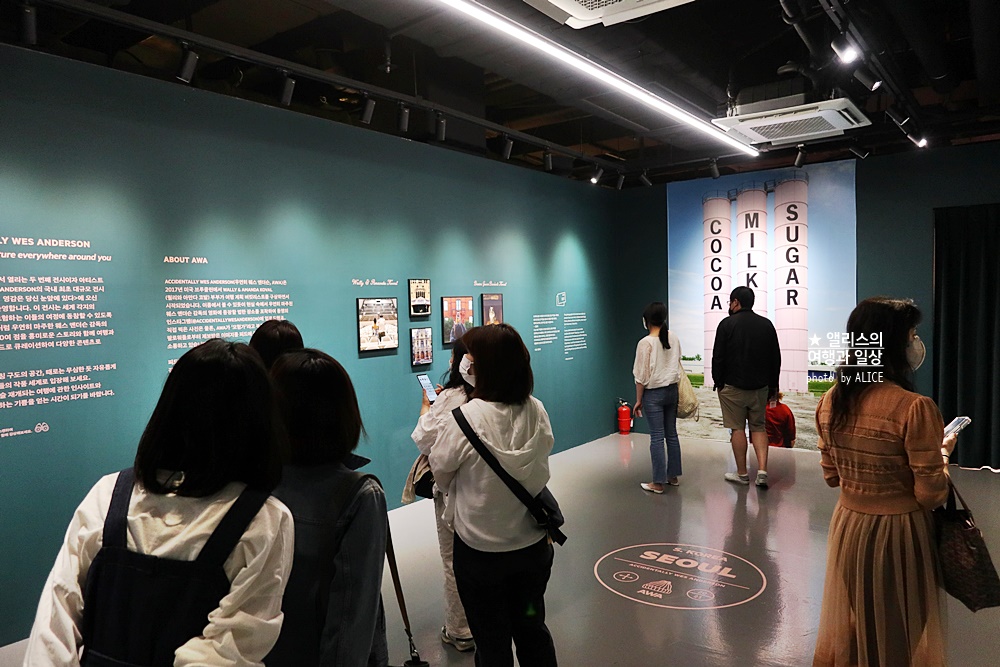 우연히 웨스 앤더슨 전시 추천, 그라운드 시소 성수