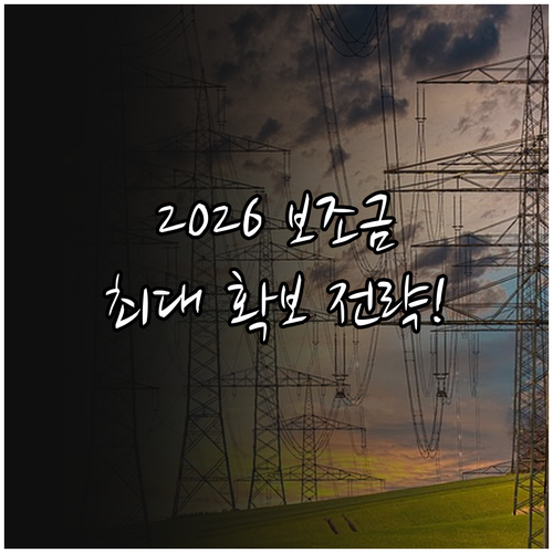 2026년 전기차 보조금 확보를 위한..