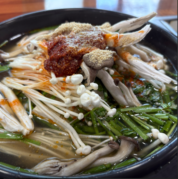 김가네 잣두부 대표 메뉴 