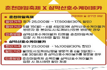 춘천마임축제 삼악산 호수케이블카