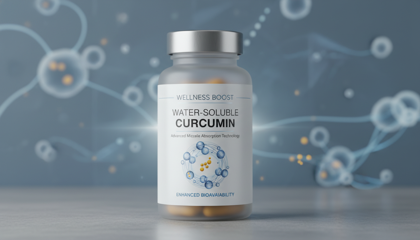 특허 미셀 기술로 체내 흡수율을 극대화한 수용성 커큐민 영양제