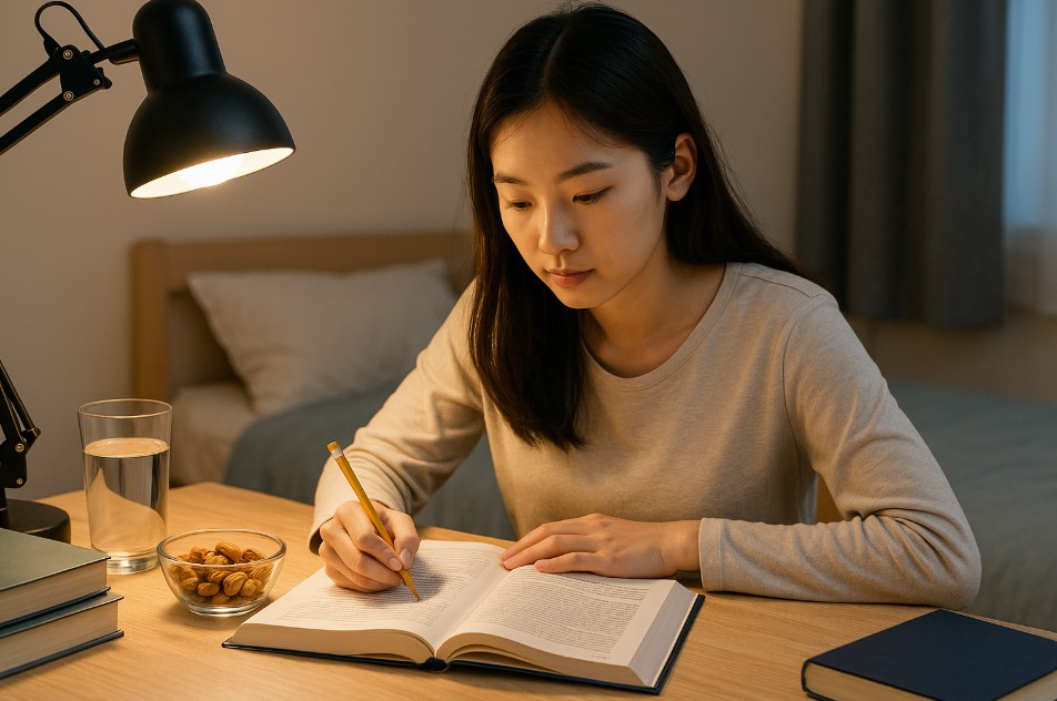 수험생을 위한 건강 습관(수면&middot;영양&middot;집중력)