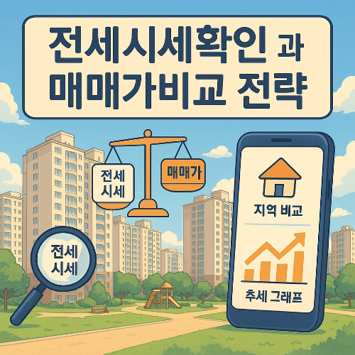 전세시세확인과 매매가비교 전략