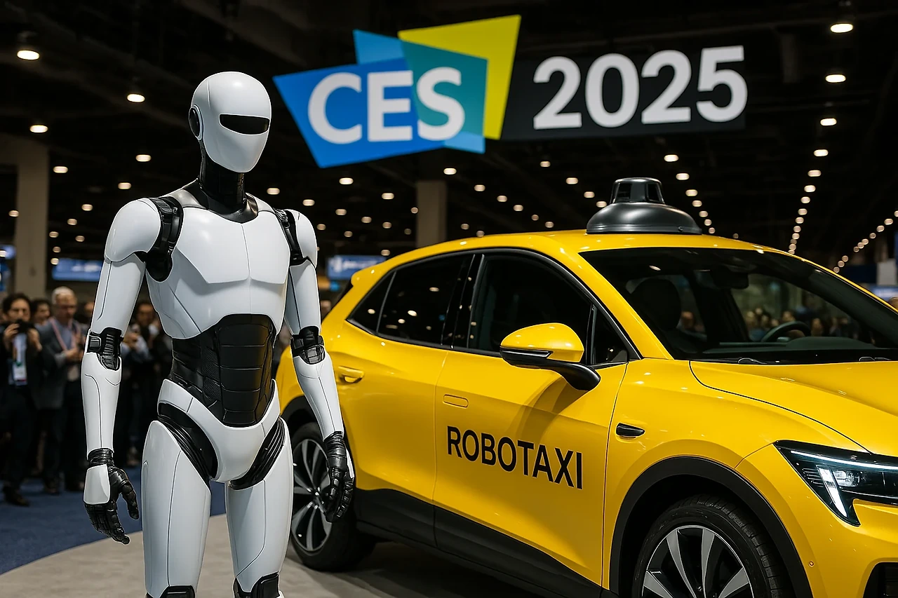 ces 2025 로보택시 관련 이미지