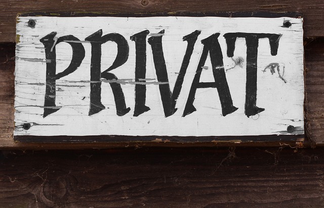 privat라고 써있는 사진