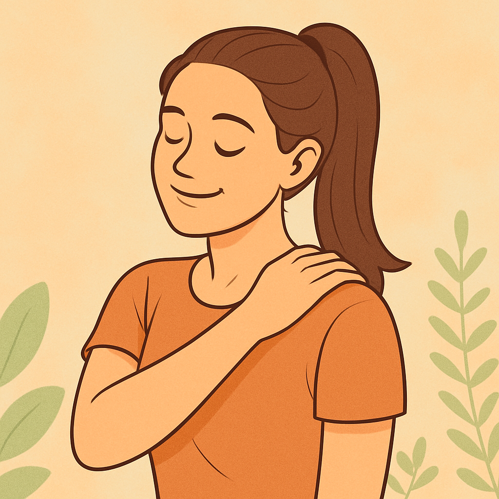 승모근-스트레칭