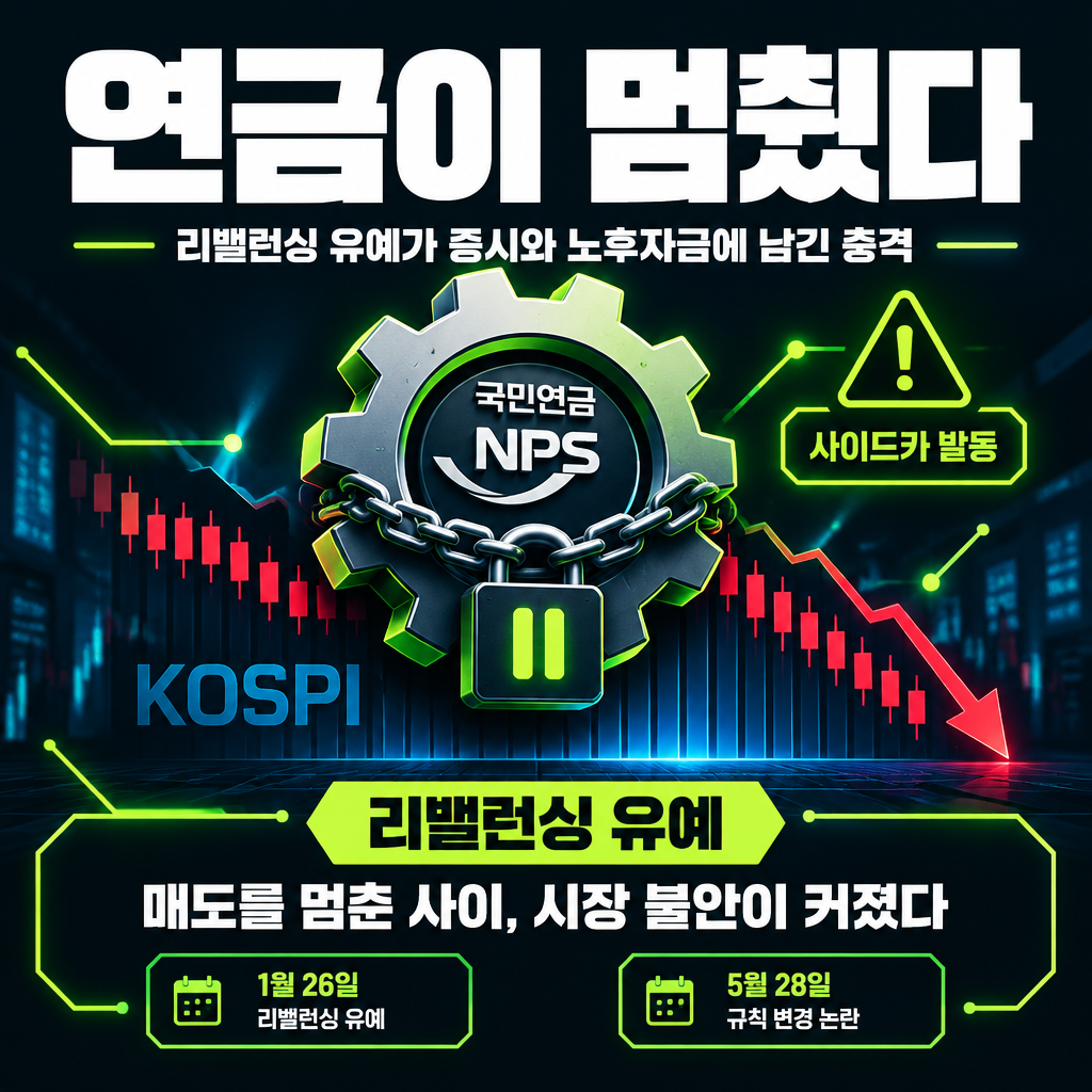 연금이 멈췄다
