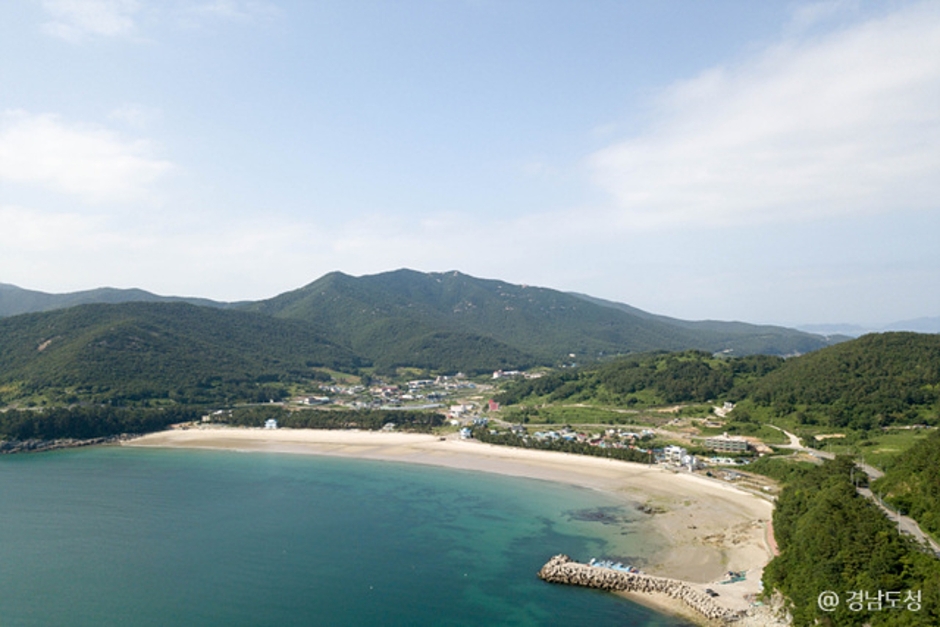 송정솔바람야영장 남해군 송정솔바람해변