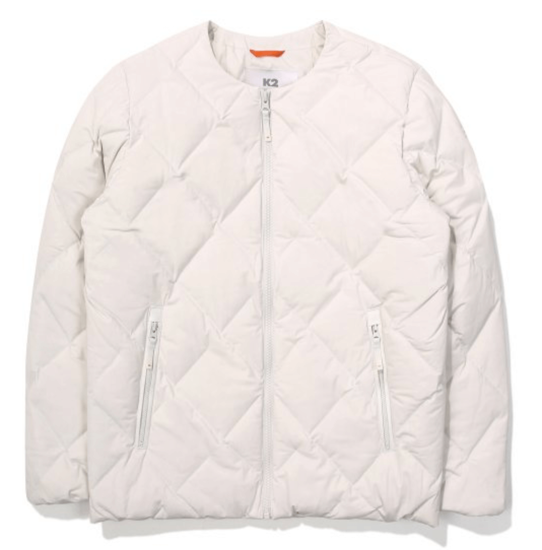 실크스타큐브다운-k2패딩-포그