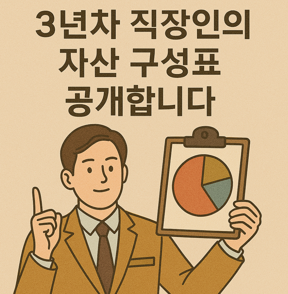 3년차 직장인의 자산 구성표 공개합니다 관련 이미지