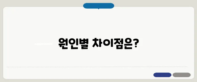 코막힘 원인 알레르기? 비염? 감기? 구별법