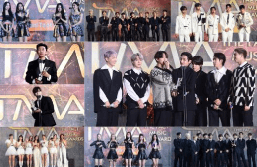 tma 대상 방탄소년단