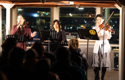 야경 크루즈 음악공연