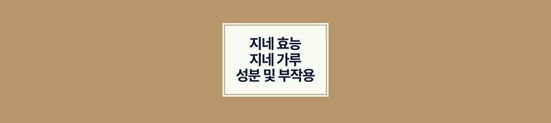 지네 효능 지네 가루 몸에 좋은 성분 및 부작용