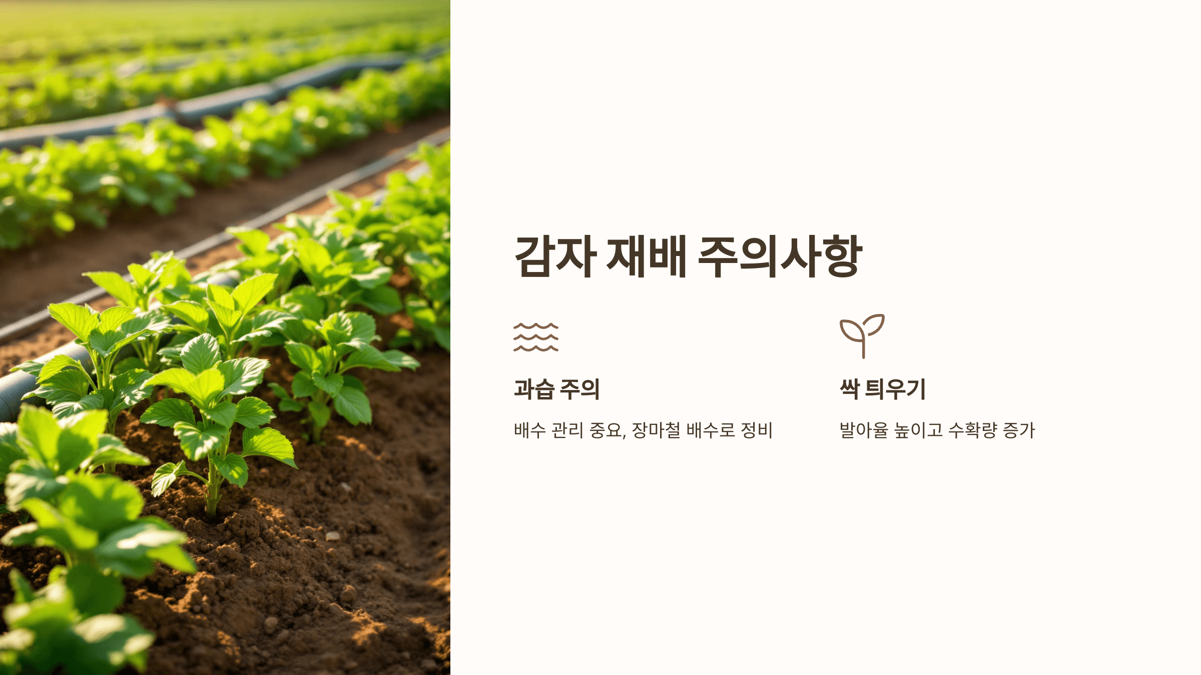 감자 사진입니다.