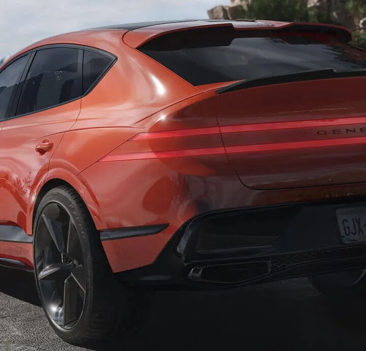 gv80 쿠페 콘셉트 테일라이트