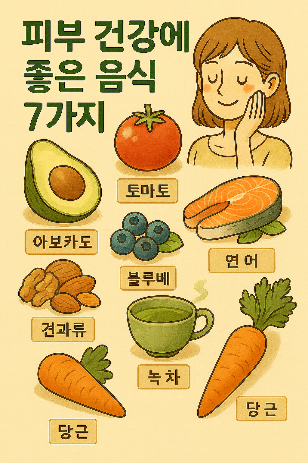 피부에 좋은 음식