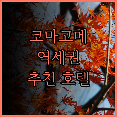 JR-이스트 호텔 메츠 코마고메..