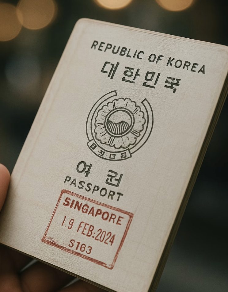 '상대방'의 허락을 받는 증명서, 비자