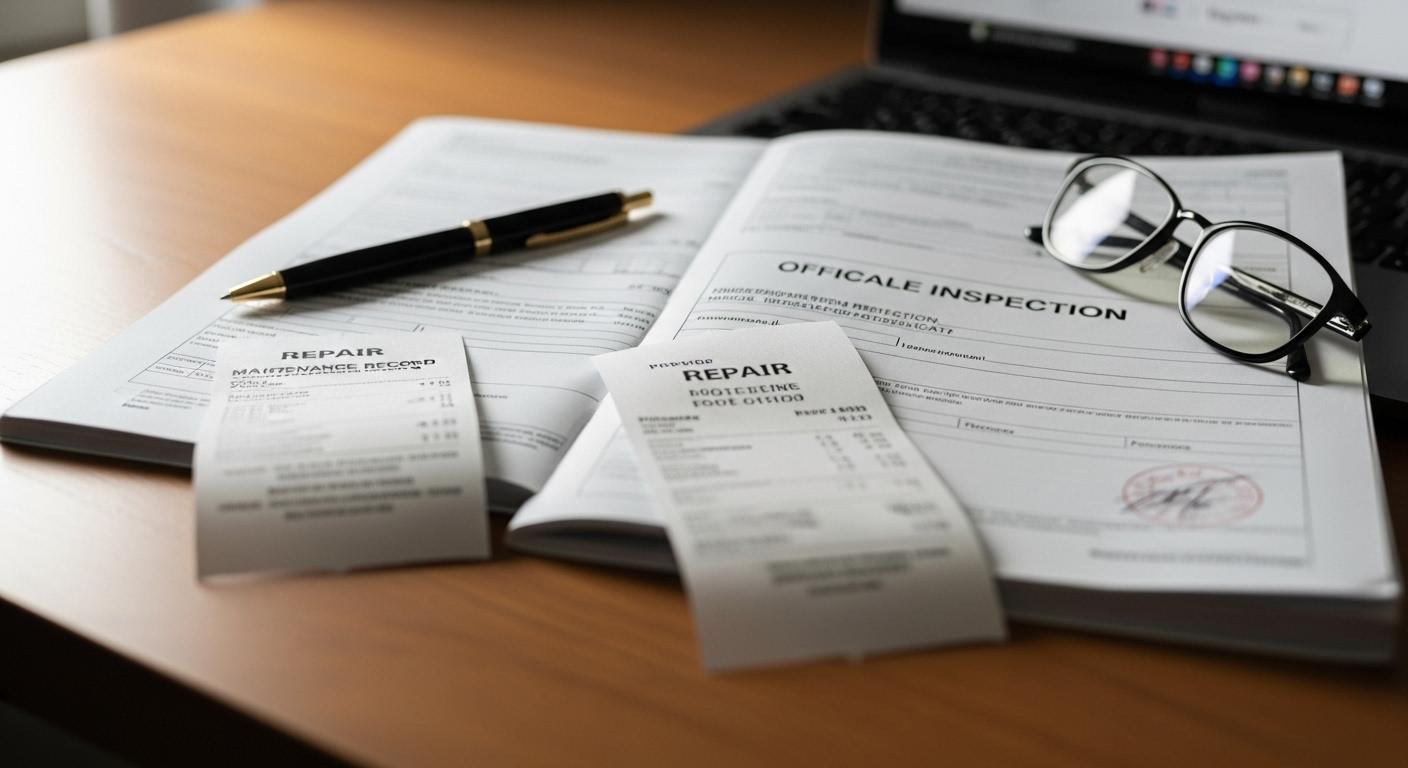 자동차 정기검사 필요서류