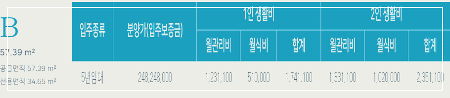 강남 실버타운 가격