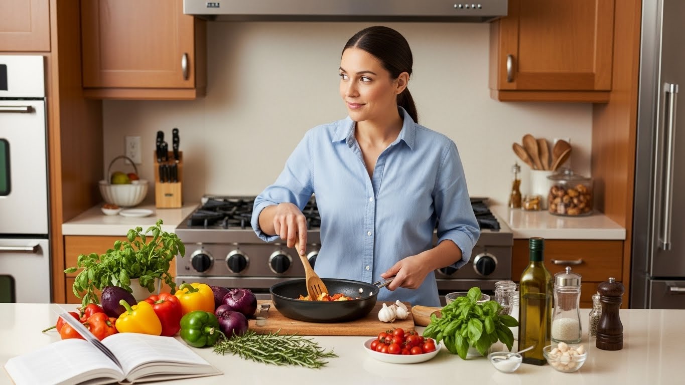요리를 통해 나를 돌보는 방법이 생활에 스며드는 순간들