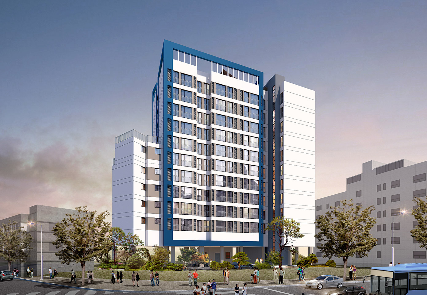 서울대입구역 더하이브 조감도