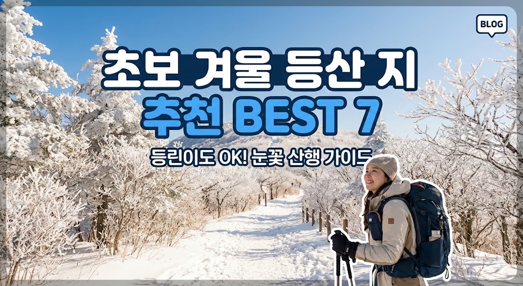 초보 겨울 등산지 추천 BEST 7